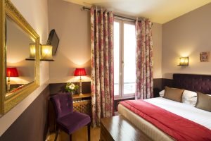 Chambre familiale pour 4 personnes à l'Hôtel des Marronniers Paris 6 -Tarif Flexible 24h