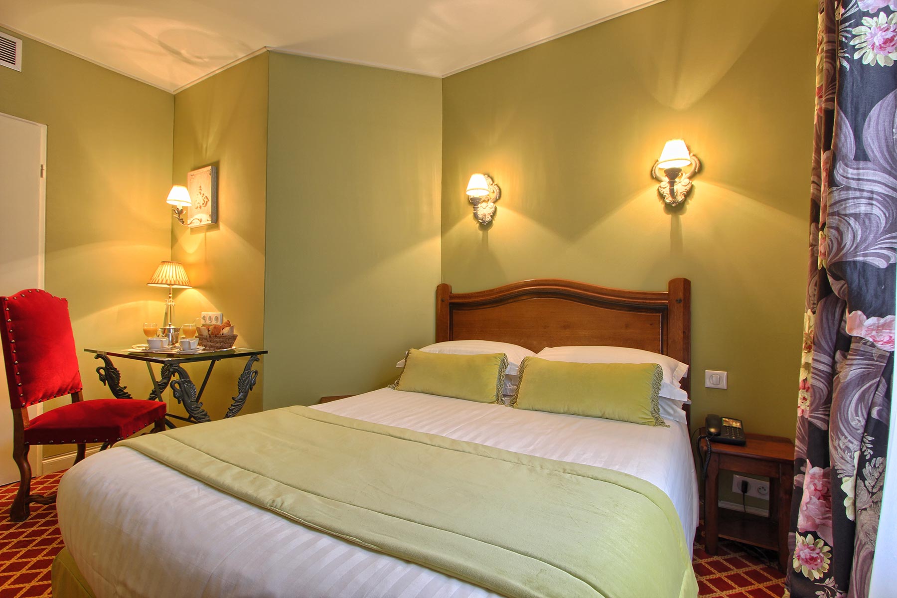 Chambre Double classique hotel des marronniers