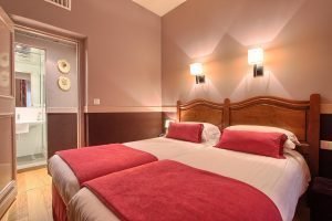 Chambre Quad Hotel des Marronniers Paris