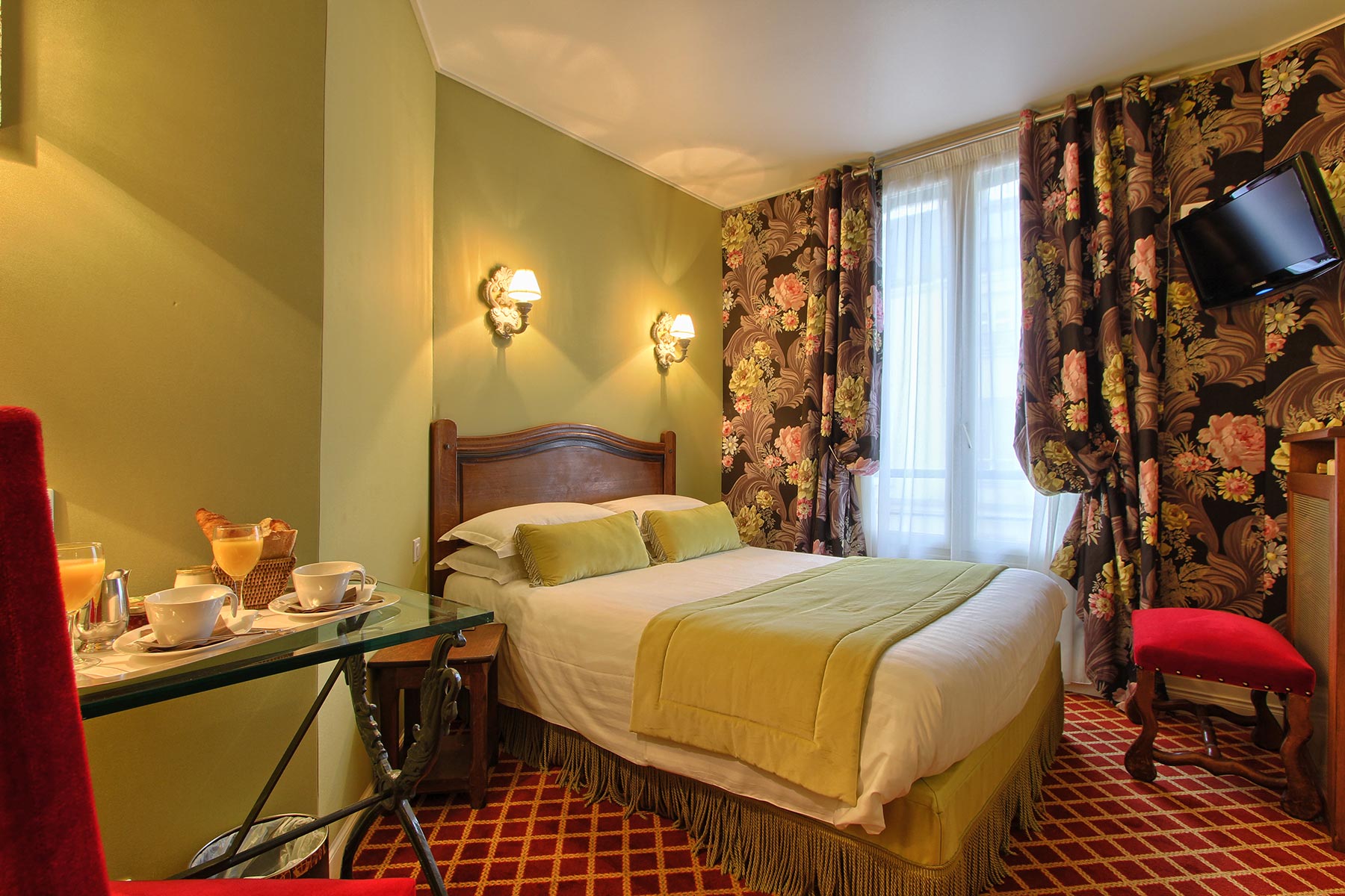 Chambre Double classique hotel des marronniers
