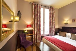 Chambre Quad Hotel des Marronniers Paris