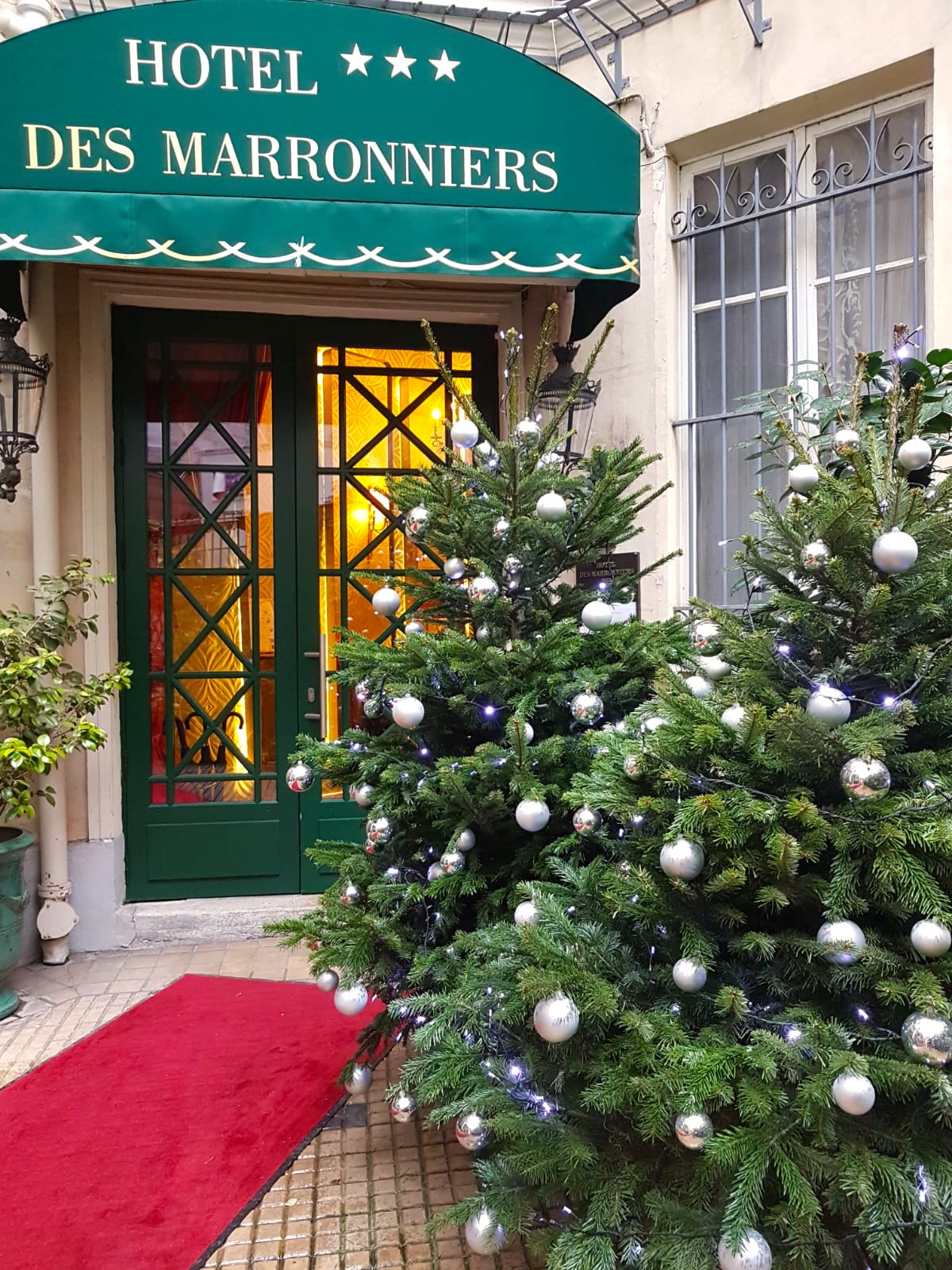 Marché de Noël Paris : Hôtel des Marronniers