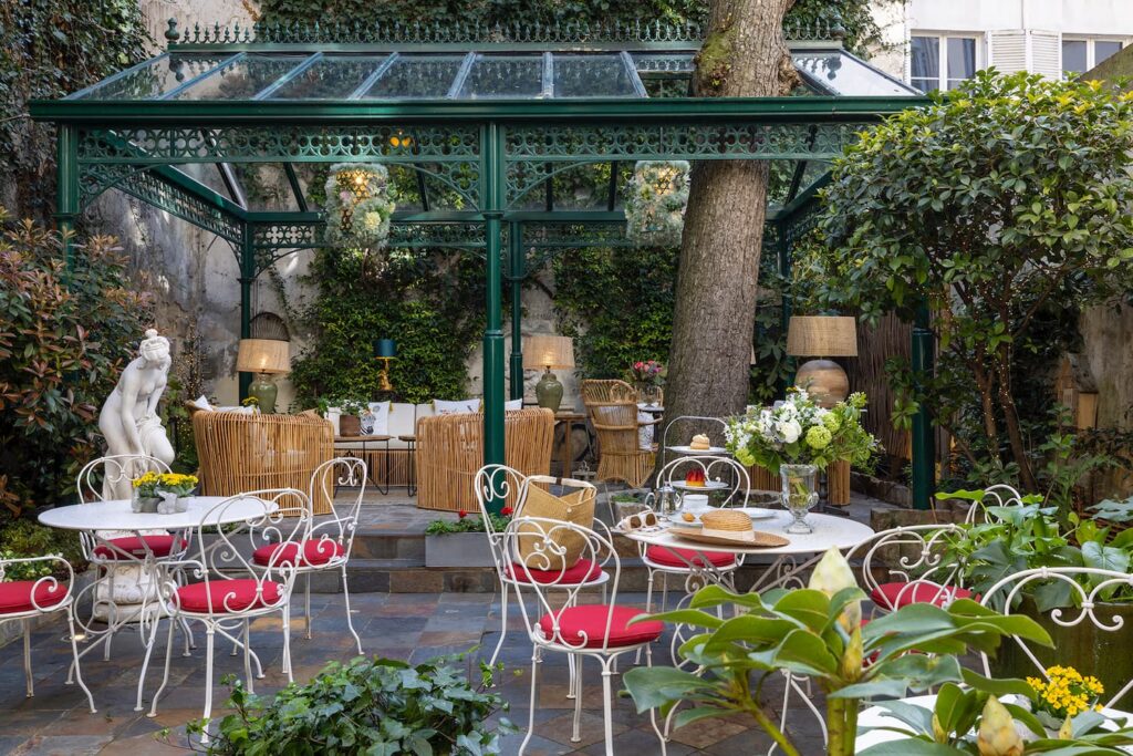 Hotel avec jardin Paris 6