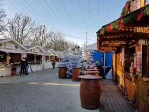 Christmas Market in Paris : Hotel des Marronniers near the Christmas Village of Saint-Germain-des-Prés